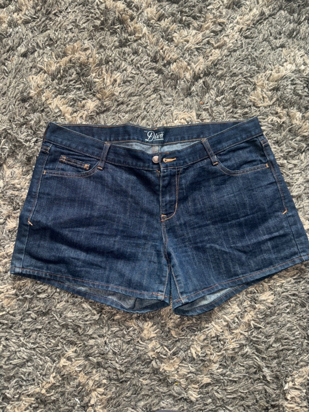 Old Navy Diva  Women's Dark Blue Denim Shorts